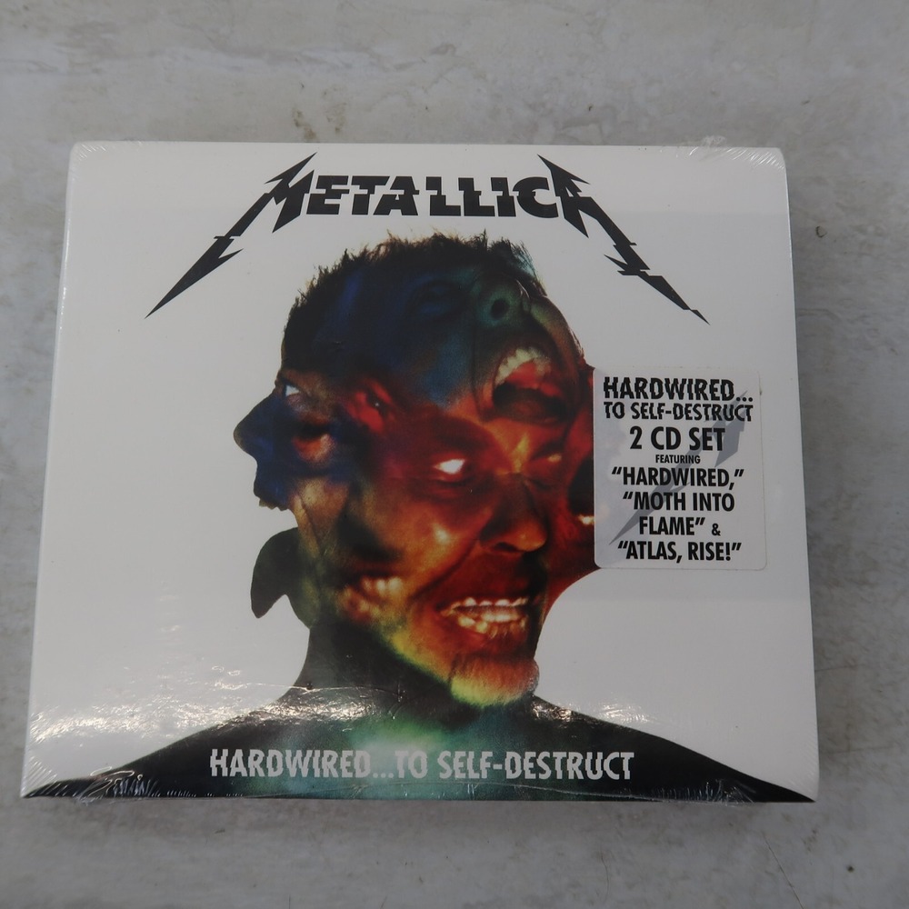 METALLICA ‎ Hardwired to Self-Destruct 2 Disc CD set Brand NEW Factory Sealed